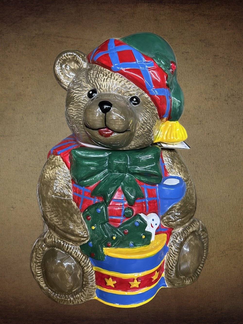 Vintage Teddy Bear - Cookie Jar